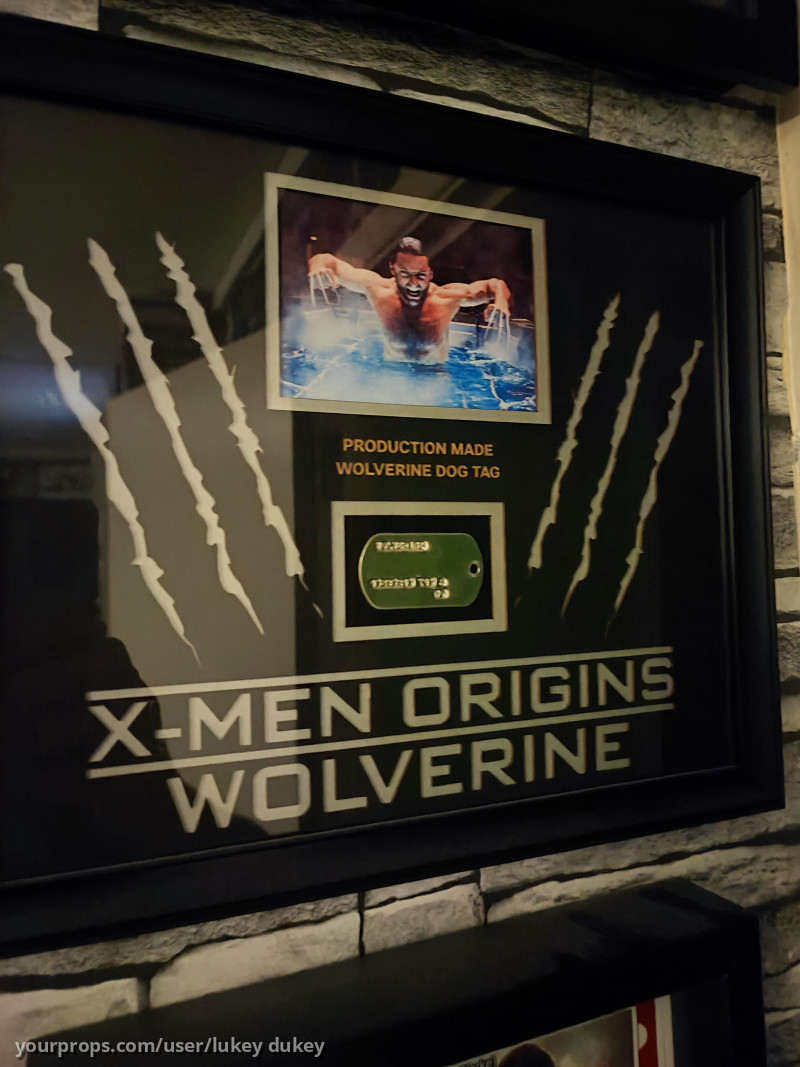 Production made wolverine dog tags – X-Men Origins: Wolverine (2009) – image 1
