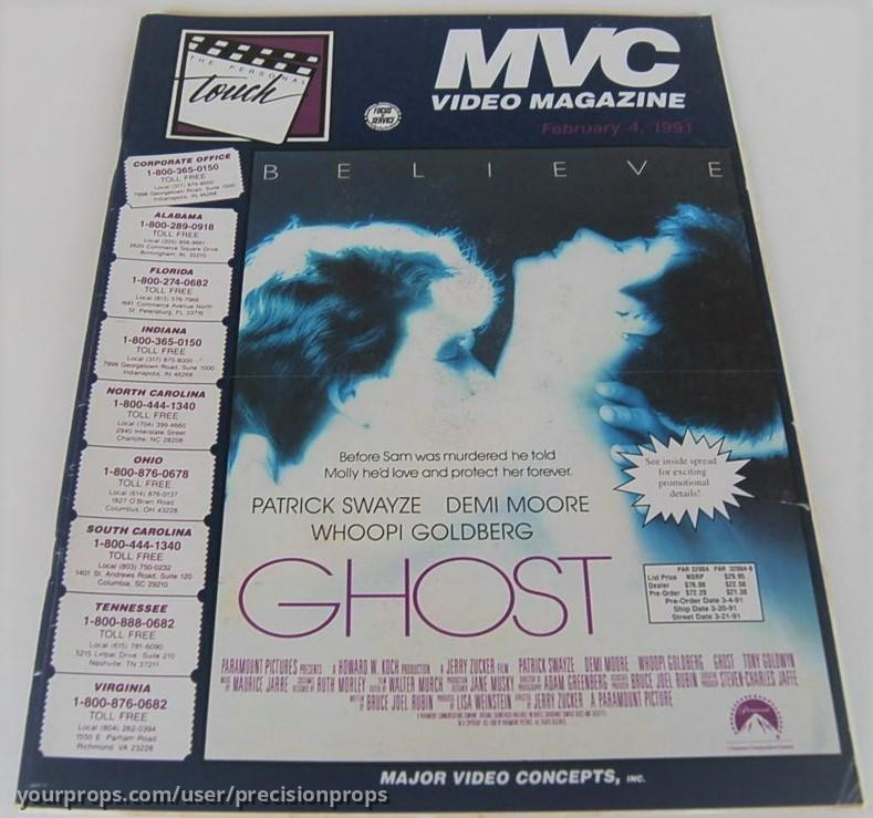 Movie To Video Release Magazine – Ghost (1990) – image 1