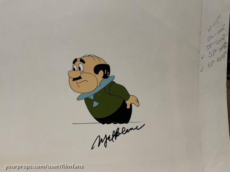 Original Production Animation Cell “Cosmo Spacely” “The Jetsons” 1985 – The Jetsons (1962) – image 1