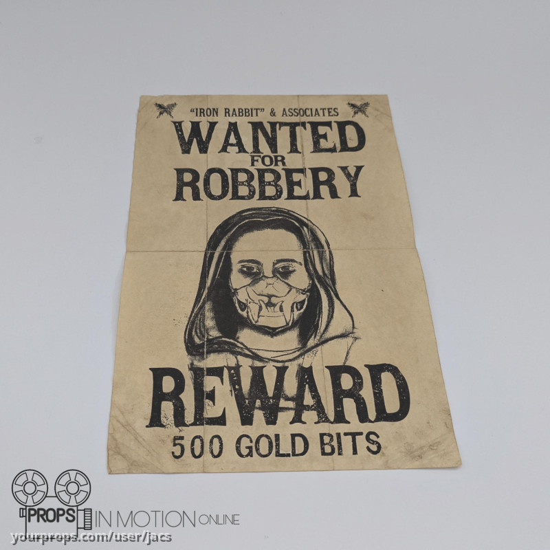 Iron Rabbit Wanted poster – Into the Badlands (2015) – image 1
