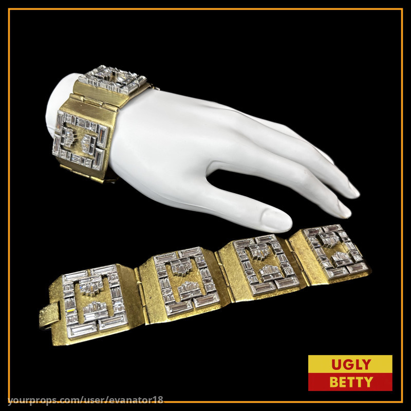 Wilhelmina’s Art Deco Rhinestone Bracelets – Ugly Betty (2006) – image 2