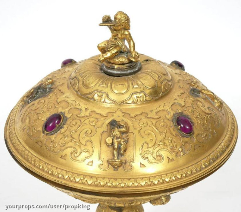 Bronze Compote Used by Bette Davis + Batman – All About Eve (1950) – image 2