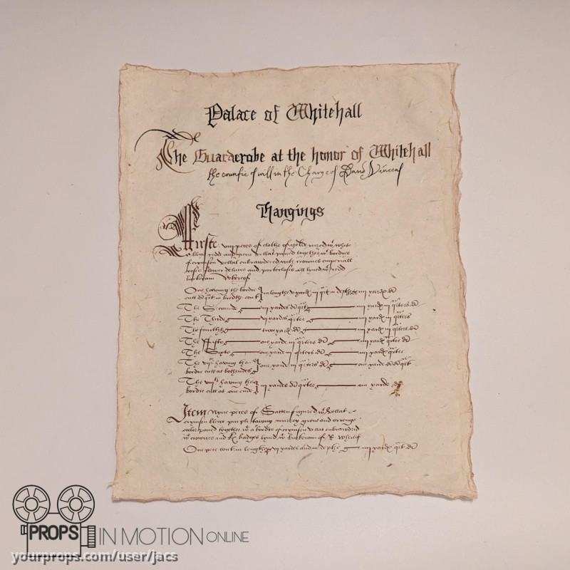 John Dudley List of Hangings – Becoming Elizabeth (2022) – image 1