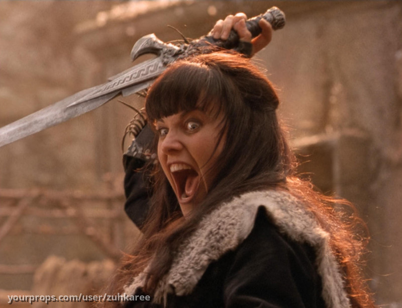 Scrolled sword – Xena: Warrior Princess (1995) – image 3