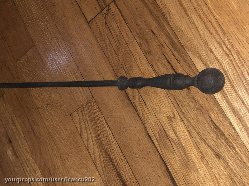 Screen-Used Stunt Fire Poker – Night of the Living Dead (1990) – image 3