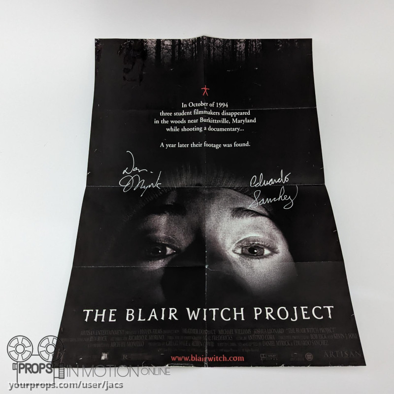 Signed poster – The Blair Witch Project (1999) – image 1