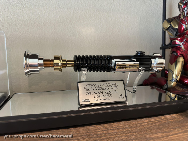 Star Wars Master Replicas Obi-Wan Kenobi Lightsaber EP3:ROTS Limited Edition 335/4,500 SW-130 – Star Wars: Episode III - Revenge of the Sith (2005) – image 1