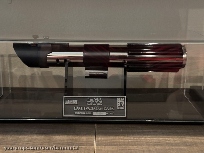 Star Wars ICONS Darth Vader Lightsaber Limited Edition 26/10,000 – Star Wars: Episode IV - A New Hope (1977) – image 1