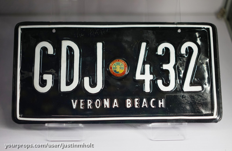 Verona Beach License Plate – Romeo + Juliet (1996) – image 1