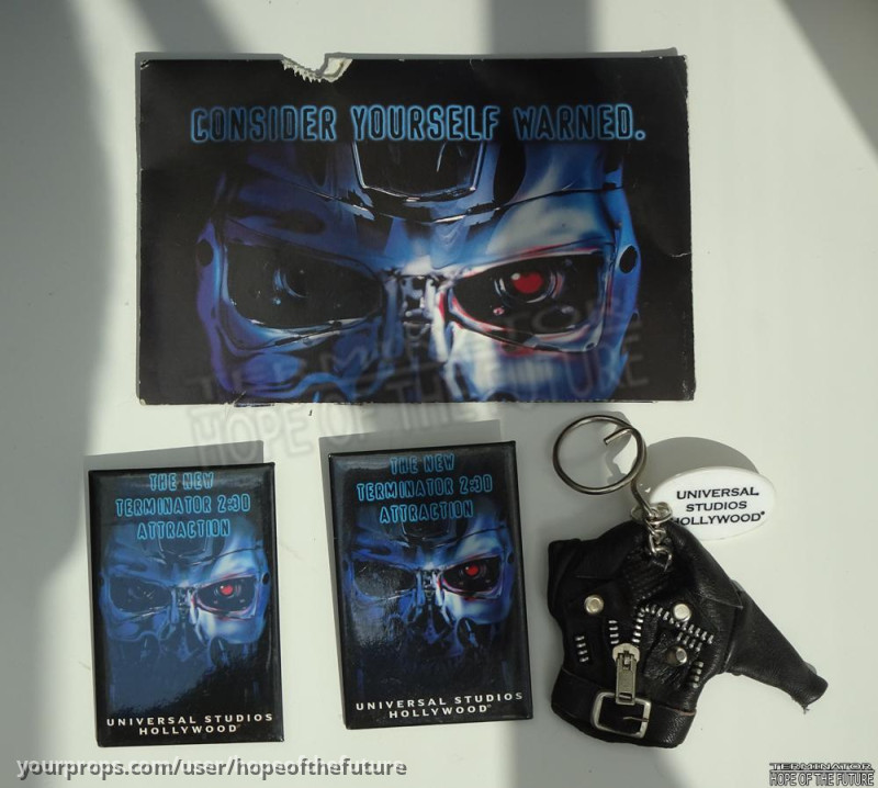 Terminator 2 3D grand opening promo items – T2 3-D: Battle Across Time (1996) – image 1