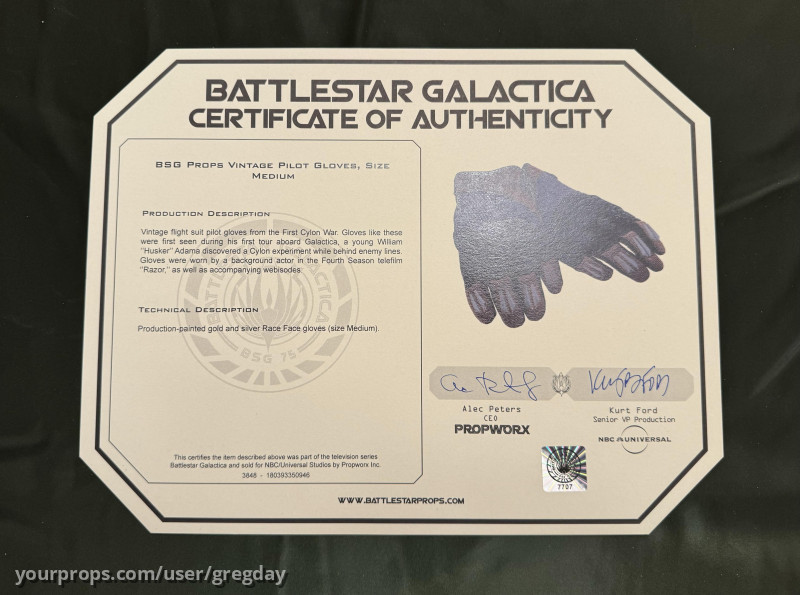 Viper Pilot Gloves – Battlestar Galactica (2003) – image 4