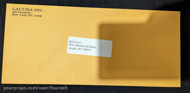 Lacuna Inc Envelope – Eternal Sunshine of the Spotless Mind (2004) – image 1