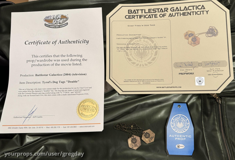 Tyrol Dogtags – Battlestar Galactica (2003) – image 4