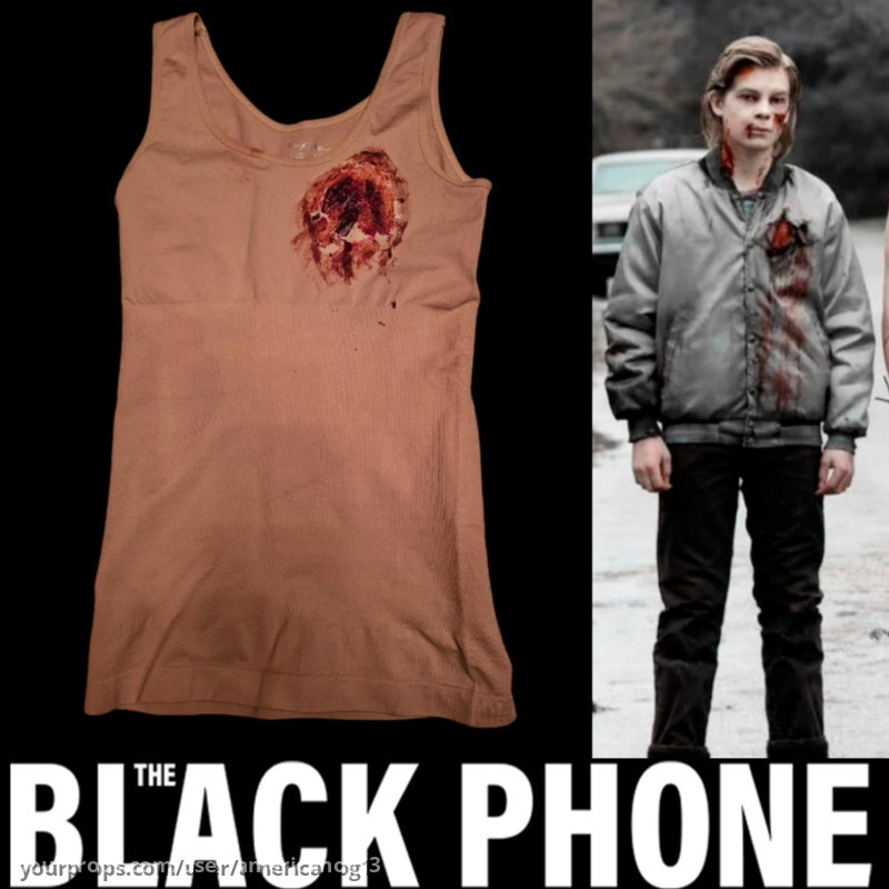 Billy The Paperboy - Screen Used FX Wardrobe Shirt Appliance – The Black Phone (2021) – image 1