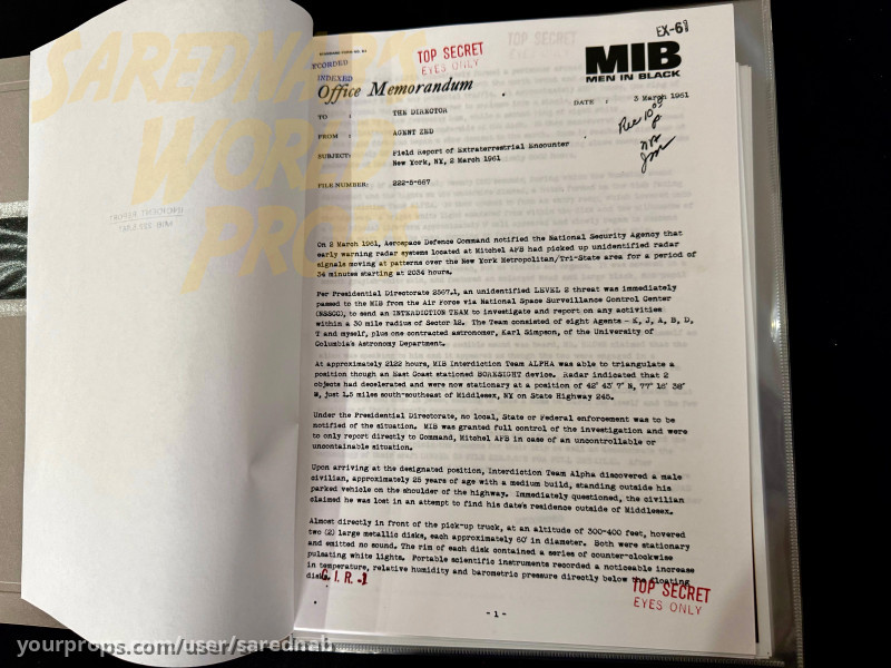 MiB Secret File – Men in Black (1997) – image 2