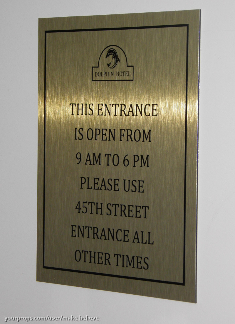 Dolphin Hotel entrance sign plaque – 1408 (2007) – image 1