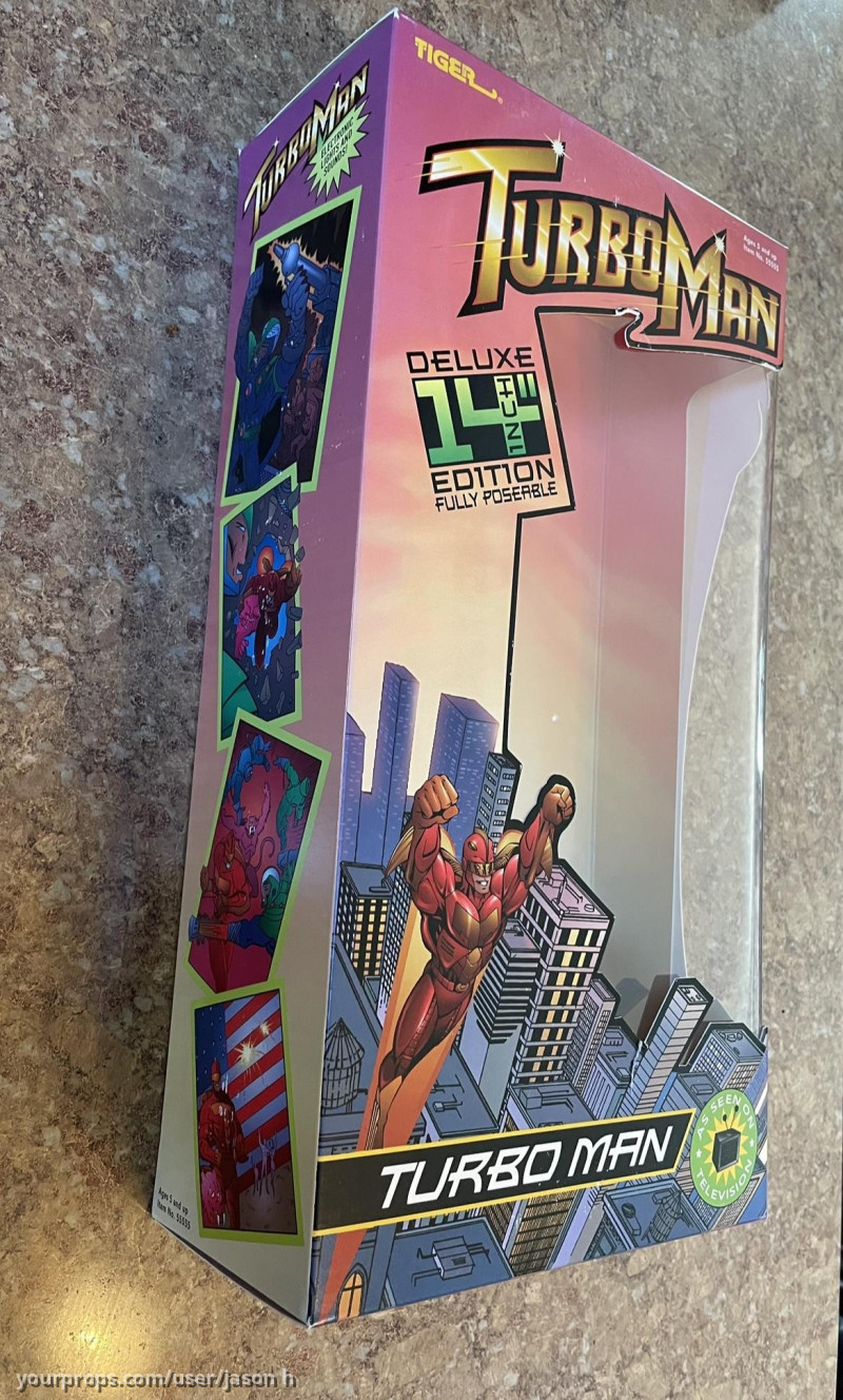 Original Turbo Man Box – Jingle All the Way (1996) – image 4