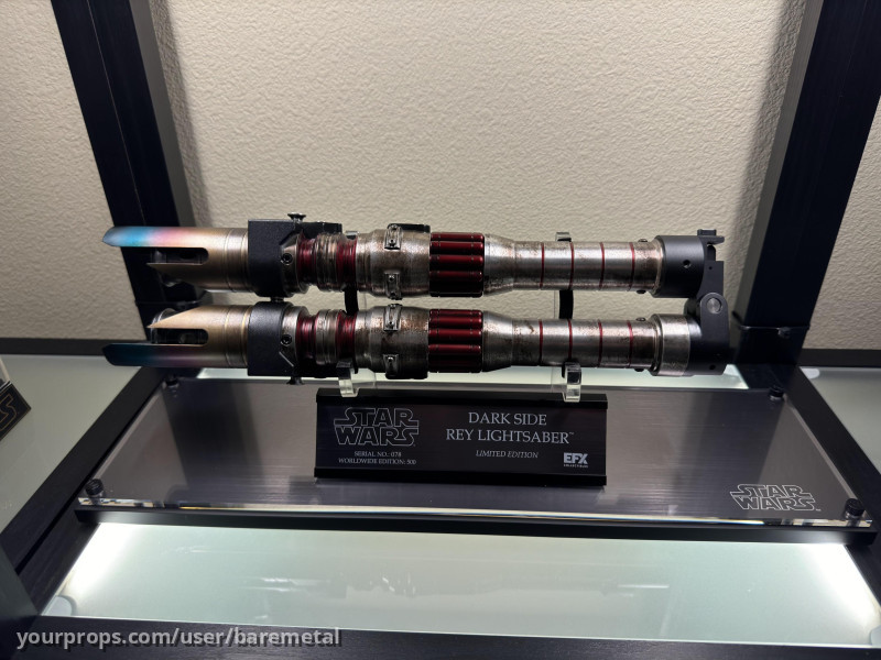 EFX Collectibles Dark Side Rey Lightsaber Limited Edition (LE) Daisy Ridley 78/500 – Star Wars: Episode IX - The Rise of Skywalker (2019) – image 1