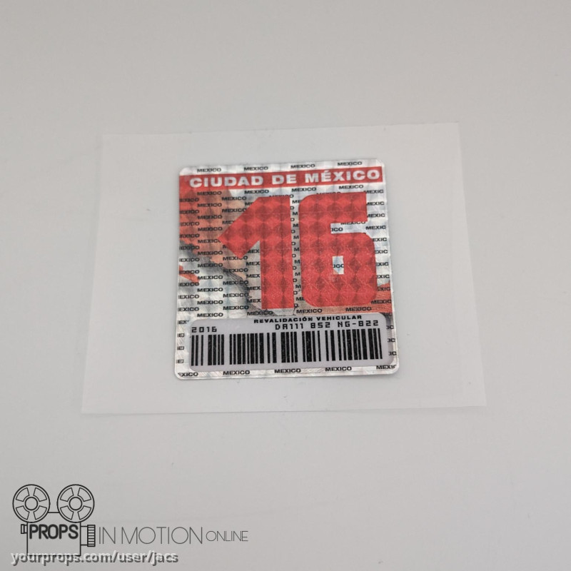 Sarah Connor Vehicle Window Sticker – Terminator: Dark Fate (2019) – image 1