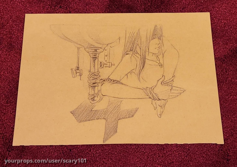 Oversized sketches of Jiao – Bates Motel (2013) – image 2