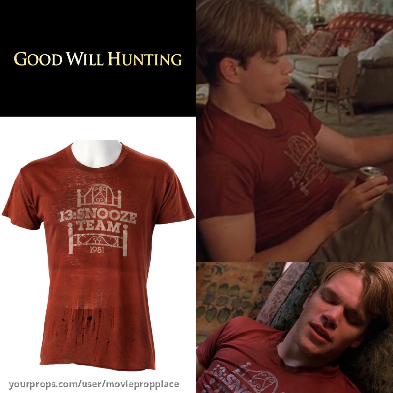 Will’s therapy t-shirt – Good Will Hunting (1997) – image 1