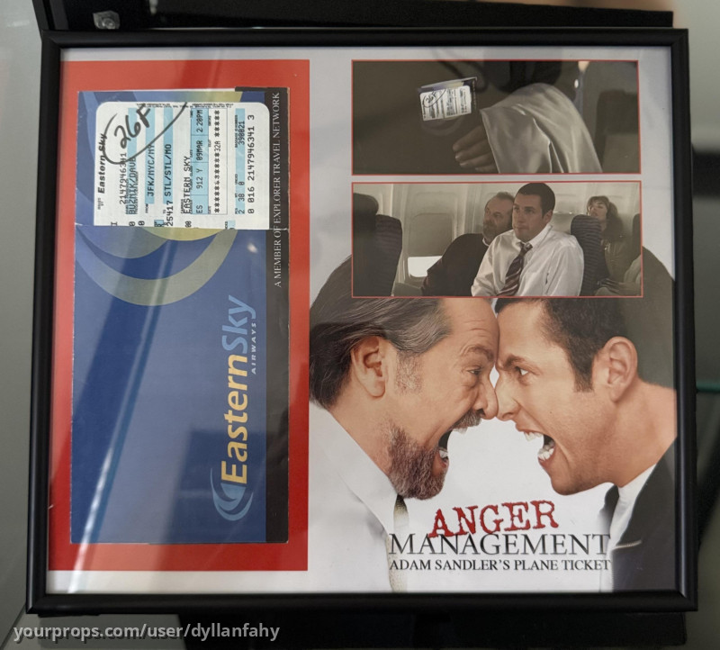Plane Ticket – Anger Management (2003) – image 1