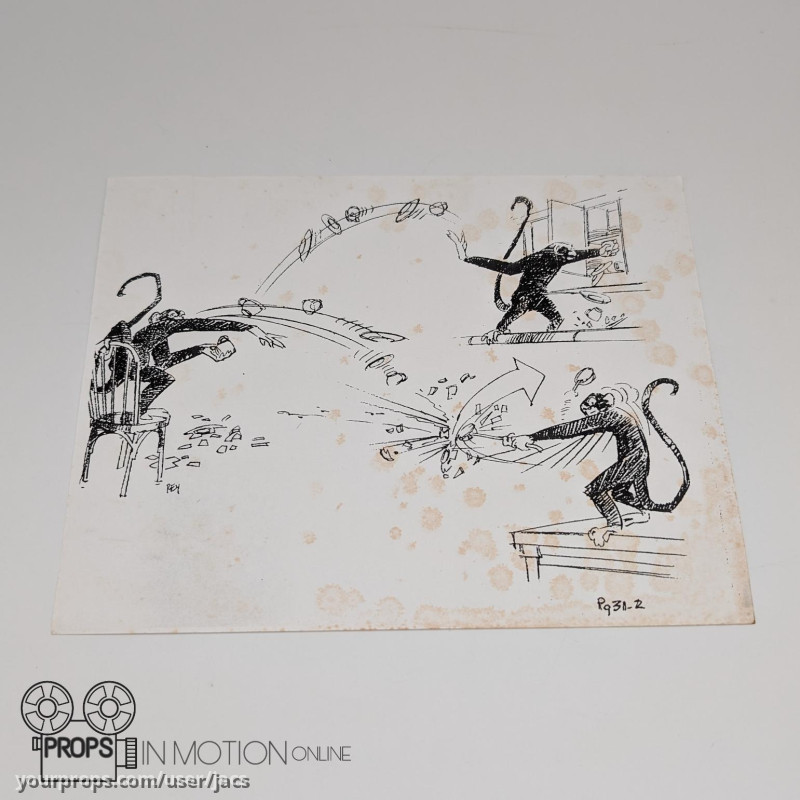 Production used Storyboard – Jumanji (1995) – image 1