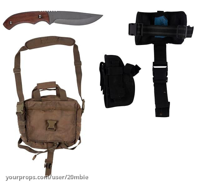 Walking Dead: Group of Sasha-Worn Items – The Walking Dead (2010) – image 1