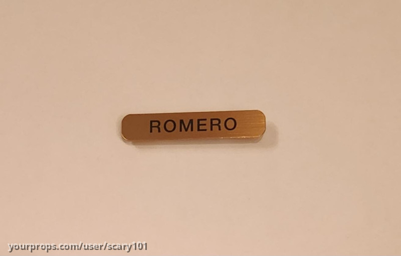 Sheriff Romeros Name Badge – Bates Motel (2013) – image 1