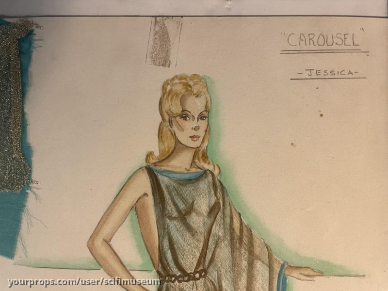 Jessica costume art – Logan's Run (1976) – image 3