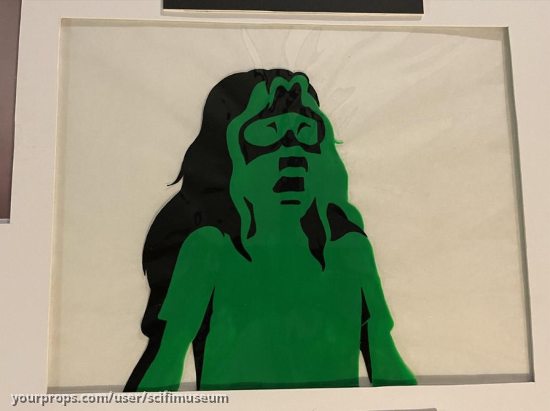 Production The Girl actress reference photo & Animation cel – Heavy Metal (1981) – image 2