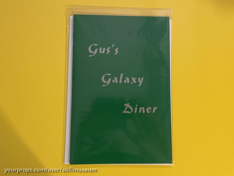 Gus's Galaxy Diner menu – Spaceballs (1987) – image 2