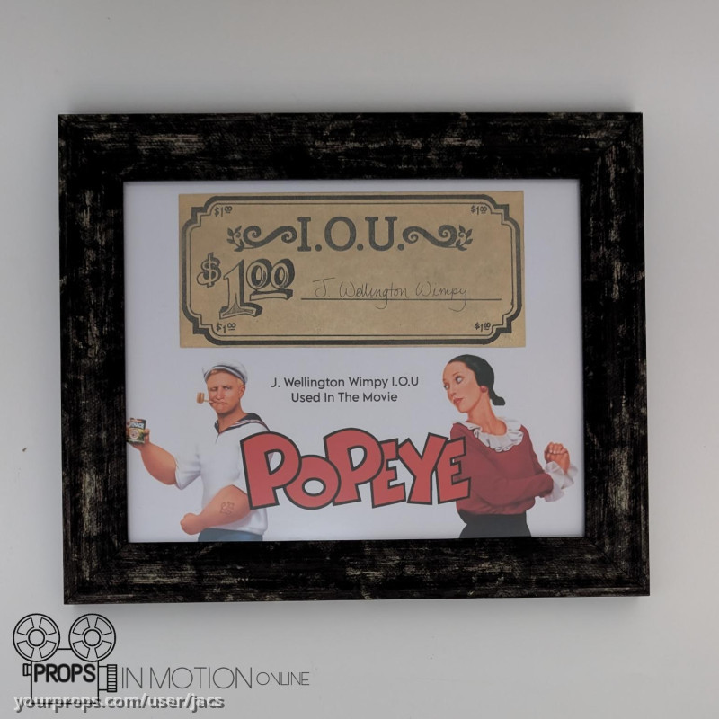 J. Wellington Wimpy I.O.U – Popeye (1980) – image 1