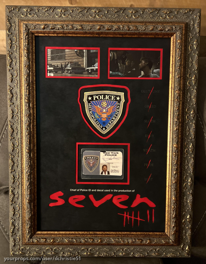 Police ID and Decal – Se7en (1995) – image 1