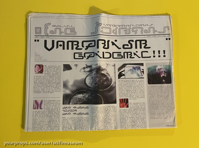 futuristic newspaper – Ultraviolet (2006) – image 1