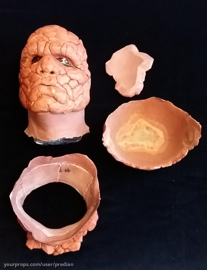 The Thing complete set of head appliances – Fantastic Four: Rise of the Silver Surfer (2007) – image 2