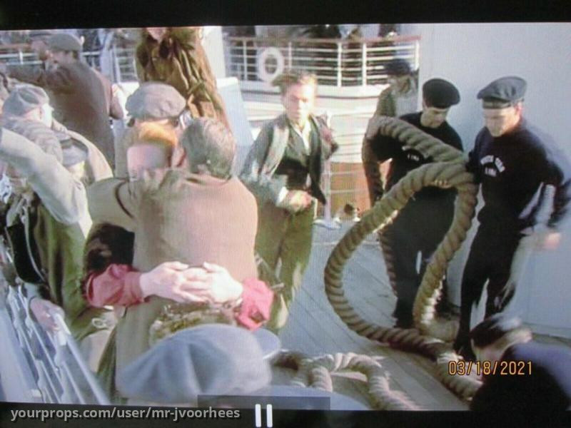 Titanic 1997 Original Screen Used Ship Deck Rope Movie Prop – Titanic (1997) – image 3