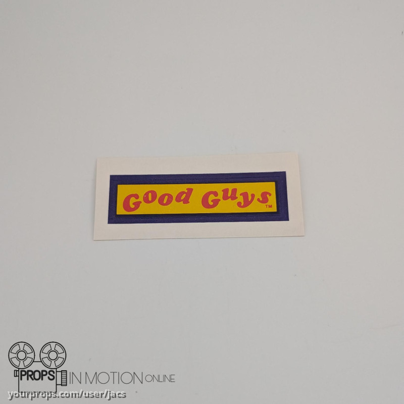 Toy Packaging Sticker – Child's Play (1988) – image 1