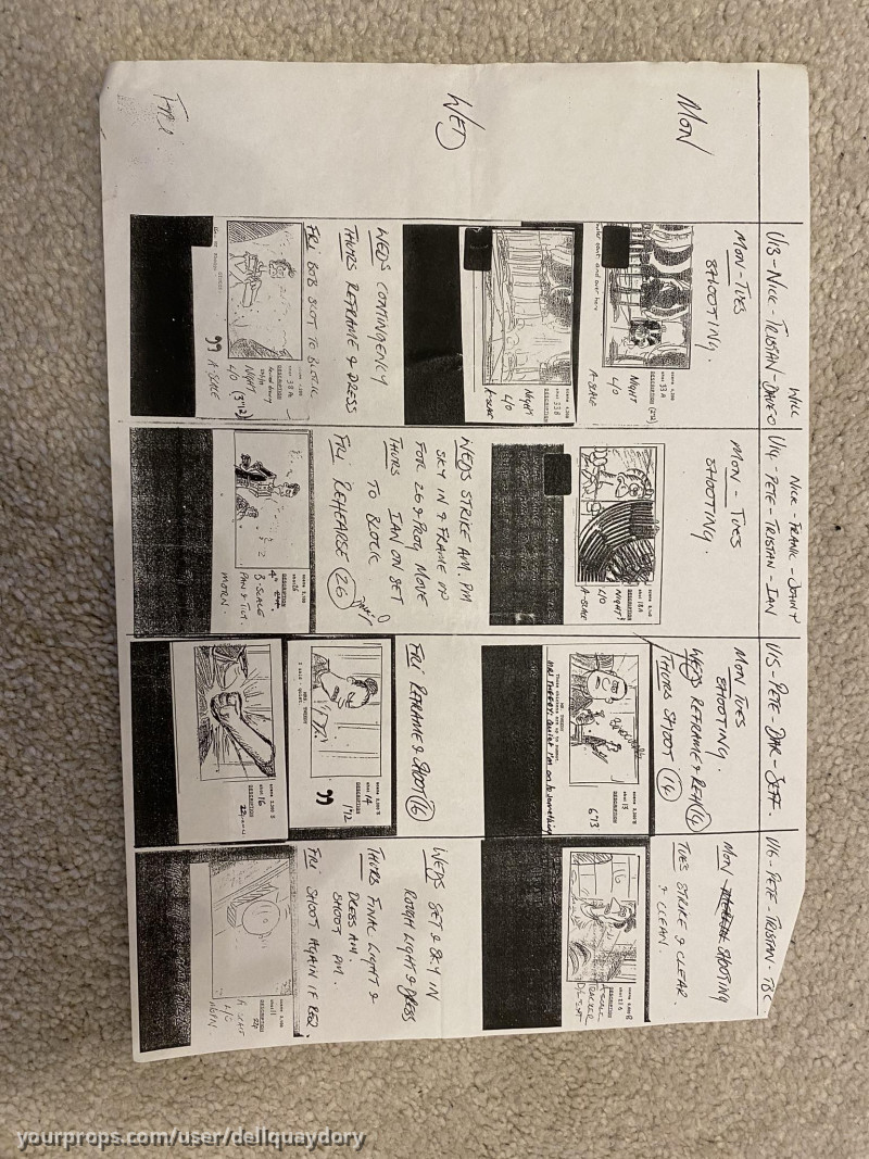 Original Storyboard – Chicken Run (2000) – image 1