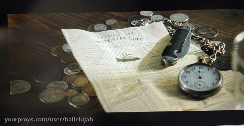 Titanic Third Class Ticket – Titanic (1997) – image 2