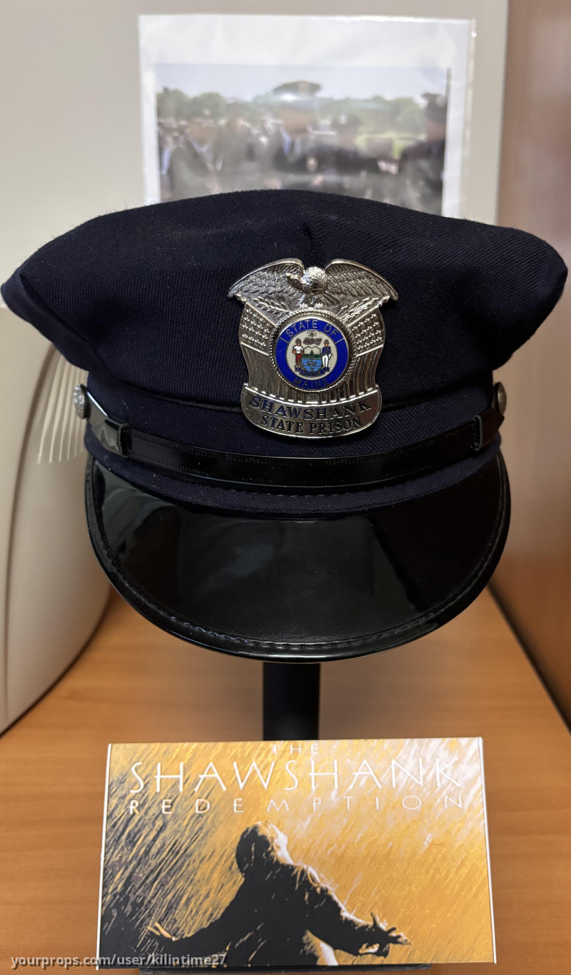 Screen Worn Guard Hat & Hat Badge – The Shawshank Redemption (1994) – image 1