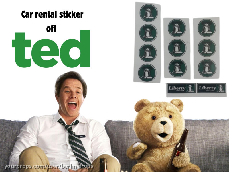 Liberty Sticker Set – Ted (2012) – image 1