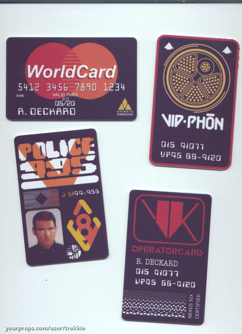 Various Cards – Blade Runner (1982) – image 1