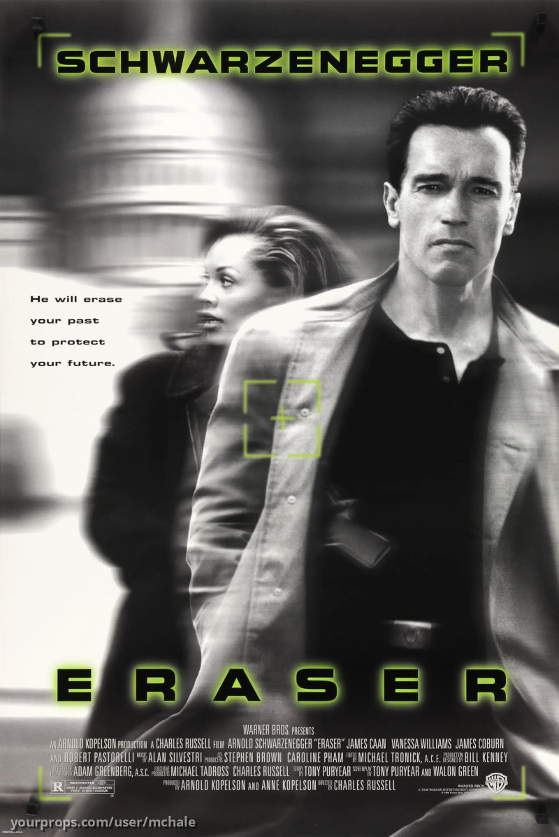 US Marshal Department of Justice folder – Eraser (1996) – image 2