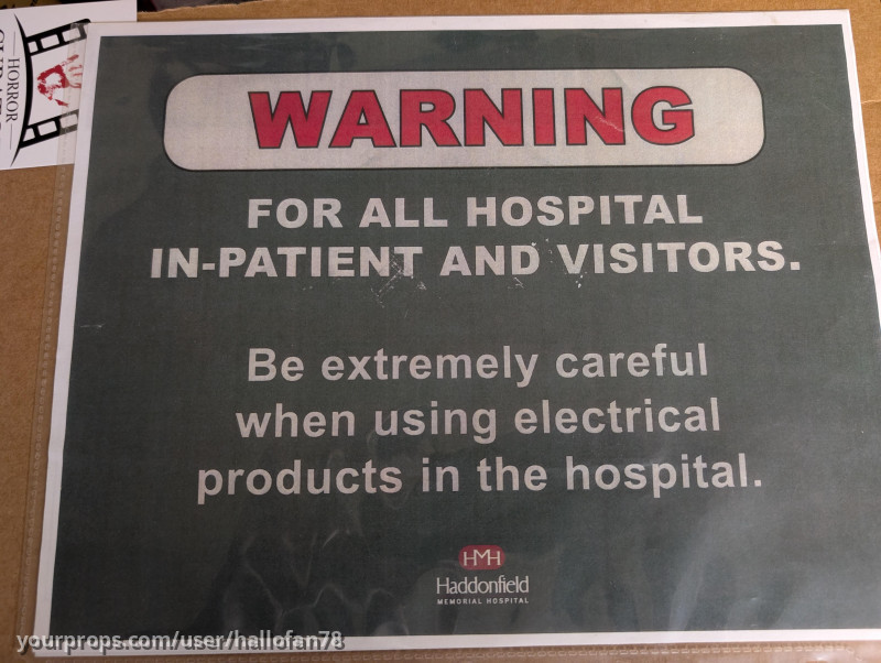 Halloween kills hospital pamphlets and signs – Halloween Kills (2021) – image 1