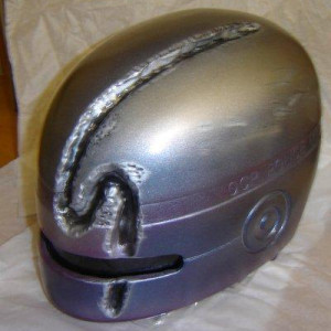 Robocop Helmet damaged – RoboCop 2 (1990)
