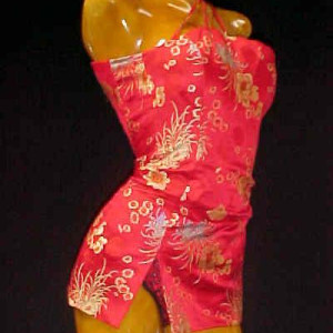 Chinese dress worn by Lucy Liu – Charlie's Angels (2000)