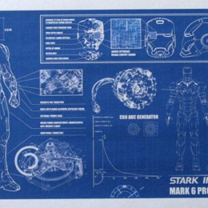 Mark 6 Blueprint – Iron Man 2 (2010)
