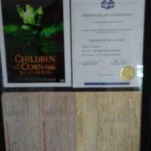 Hero Birth and Death certificate’s – Children of the Corn 666: Isaac's Return (1999)