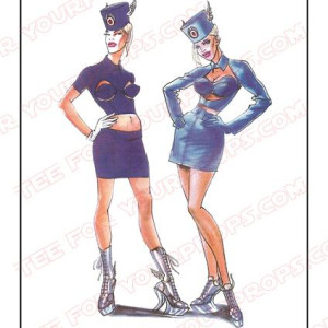 Fhloston Paradise Stewardess Concept Art – The Fifth Element (1997)